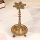 Sturdy Handmade Brass Oil Lamp for Home and Office Decoration