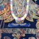 Pichwai Art of Lord Krishna on Cloth for Prayer Room