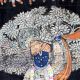 Beautiful Pichwai Painting of Lord Krishna on Cloth for Prayer Room