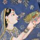Pichwai Art Lord Krishna Golconda Art Painting for Home Decor Wall Art