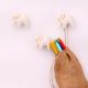 Baby Elephant Shape Ceramic Wall Hooks-3 Pieces