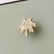 Golden Brass Tree Shaped Cabinet Knob