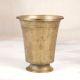 Indian Handmade Holy Brass Water Cup for Hindu Rituals