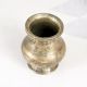 Gujarati Art Handmade Brass Holy Water Pot for Indoor Decor