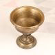 Vintage Handmade Indian Brass Holy Water Cup for Rituals