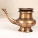 Indian Beautiful Finest Brass Holy Water Pot for Prayer Room