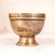 Traditional Holy Brass Kumkum Tilak Cup for Prayer Room