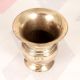 South Indian Handmade Brass Flower Pot in Traditional Design