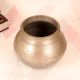 Vintage White Metal Holy Water Pot from Karnataka for Decoration