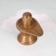 Plain Brown Finest Brass Shivling Statue for Prayer Room
