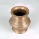 Plain Elegant Brown Handmade Holy Water Pot Made of Brass
