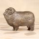 Handcrafted Vintage Brass Sheep Animal Statue for Decoration
