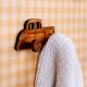 Natural Wooden Adhesive Car Design Wall Hook