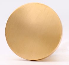 Round Shape Brass Cabinet knob  In Golden Color