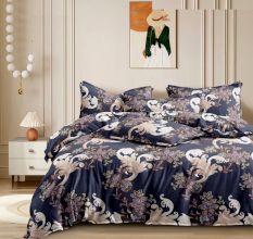 Adorable Queen Size Fitted Bedsheet with 2 Pillow Cases | Fits Up to 8 Inch Mattress | 72 x 78 Inches