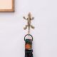 Golden Brass Lizard Wall Hook