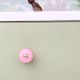 Pink White Tiny Star Pattern Cabinet Knobs