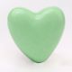 Green Tiny Heart Ceramic Cabinet Knobs