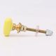 Yellow Tiny Heart Ceramic Cabinet Knobs