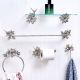 Brass Bird Towel Rack Paper Towel Holder