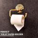 High-Quality Brass Tree Toilet Paper Holder for Bathroom