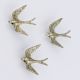 Decorative Golden Eagle Wall Hooks 3 Pieces
