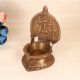 Traditional Handmade Brass Gaja Laxmi Oil Lamp for Rituals