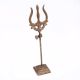 Traditional Vintage Brass Lord Shiva Trishul for Prayer Room