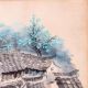 Water Colour Paper Painting of Scenery for Home Decoration