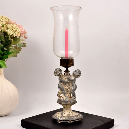 High-Quality Vintage Metal Candle Stand for Decoration