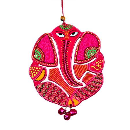 Handicraft Home Decor Wooden Christmas Hanging Ganesha