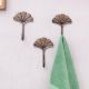 Antique Mushroom Iron Hooks-Pack of 3