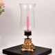 Handmade Finest Brass Glass Candle Stand for Home Decor