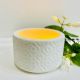Beautiful White Cemented Candle Holder/Tea Light Holder