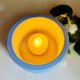 Blue Cemented Candle Holder/Tea Light Holder for Decoration