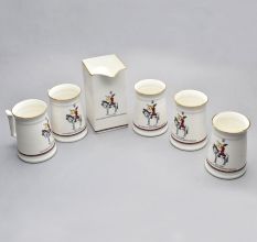 Beautiful Mug Set With Jug For Dine& Decor With Amazing Print