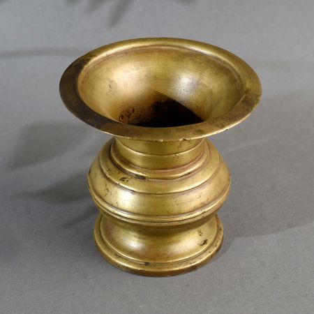 Handcrafted Brass Water Pot for Flower Decoration