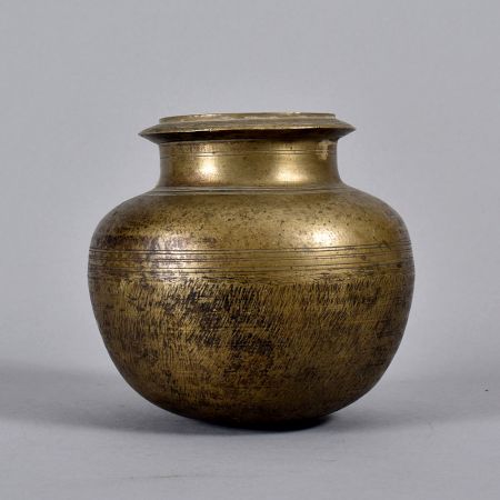 Vintage High-Quality Brass Cooking Pot for Flower Decoration