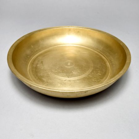 Handcrafted Holy Brass Bowl for Hindu Rituals and Decoration