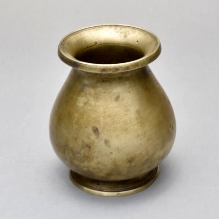 Premium Quality Brass Holy Water Pot for Hindu Rituals