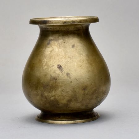 Premium Quality Brass Holy Water Pot for Hindu Rituals