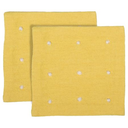 Anthophile Coaster Set of 2 YELLOW