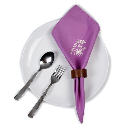 Anthophile Dinner Napkin â€“ LAVENDER