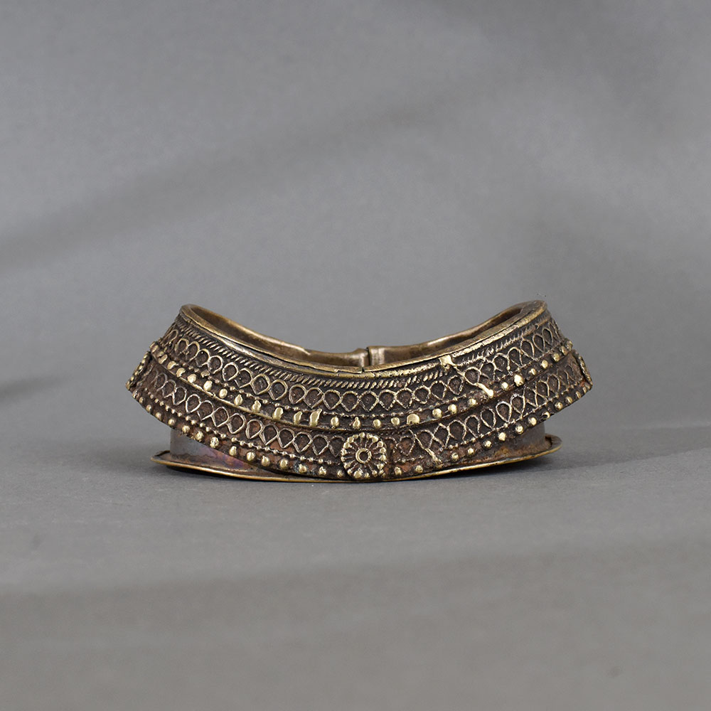 Vintage Tribal Brass Ashtray for Indoor Decoration