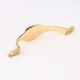 Golden White Mother of Pearl Brass Cabinet Door Handle