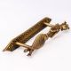 Tribal Lady Brass Door Handles- Pack of 4