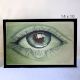 TEARY EYE Realistic Pencil Sketch Art on Paper by Artist Dimpana | 14 x 10 Inches
