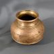 Indian Vintage Brass Holy Water Pot for Indoor Decoration