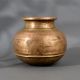 Indian Vintage Brass Holy Water Pot for Indoor Decoration