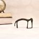 Handmade Finest Brass Long Elephant Statue in Folk Art